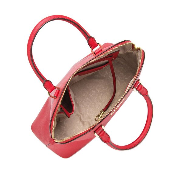 MICHAEL Michael Kors Cindy Medium Dome Satchel - color: 613 chili - Picture 4 of 12